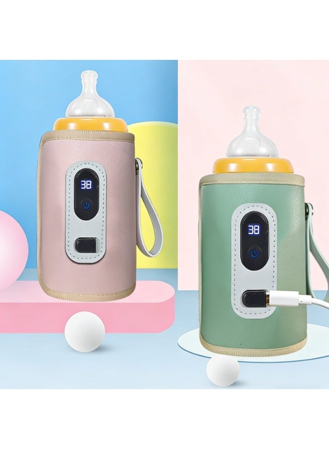 Universal Baby Bottle Warmer | USB Portable Milk Heating Sleeve for Indoor & Outdoor Use, Home & Travel - Image 4